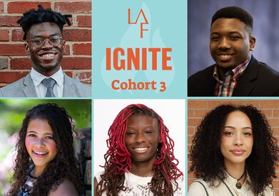 headshots of cohort 3 laf ignite students