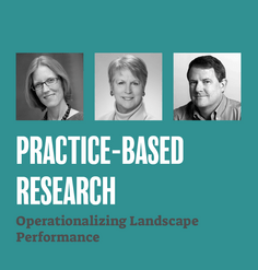 TEXT: "Practice-Based Research: Operationalizing Landscape Performance"