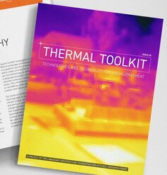 Cover of the Thermal Toolkit report showing a park with thermal imaging